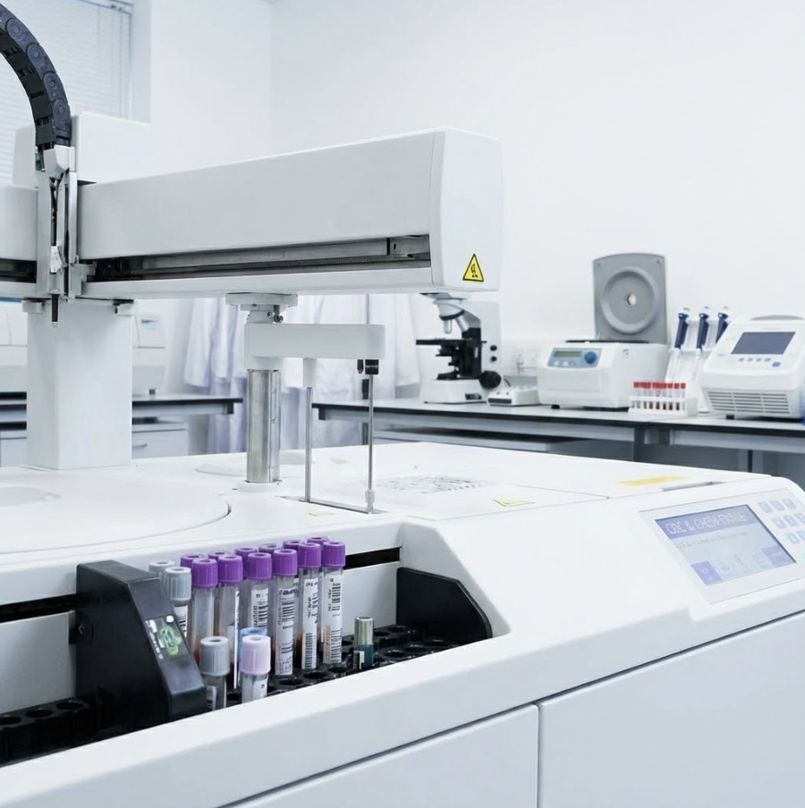 lab equipment for health screenings